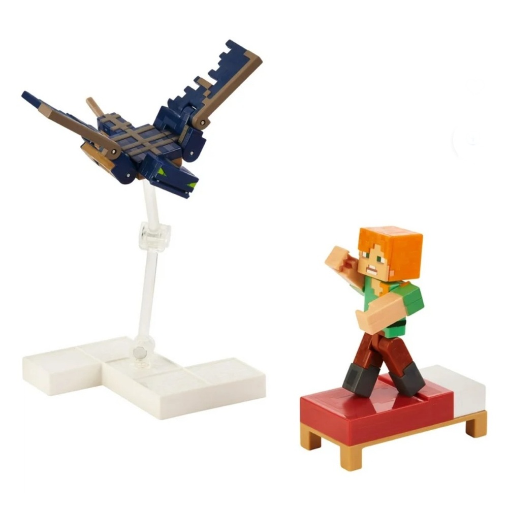Minecraft Comic Maker Action Figure Phantom and Alex Two-Pack Set